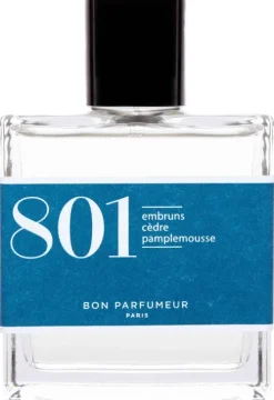 801 sea spray, cedar, grapefruit|BON PARFUMEUR