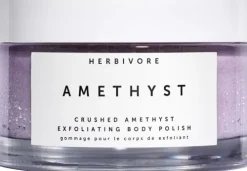 Amethyst Gemstone Body Scrub|Herbivore New