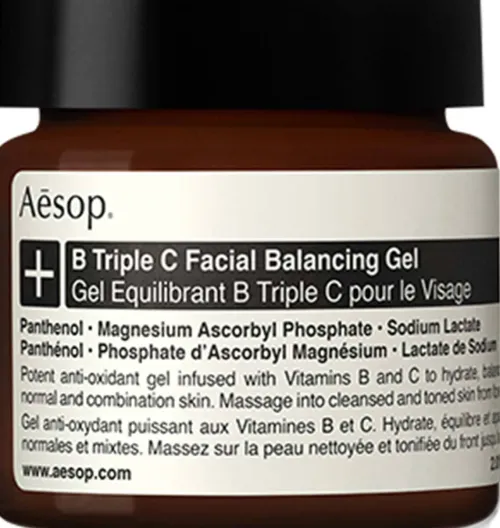 B Triple C Facial Balancing Gel|Aesop Hot