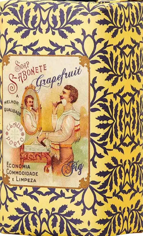 Barbear Grapefruit Fig Wax Sealed Soap|Claus Porto Clearance