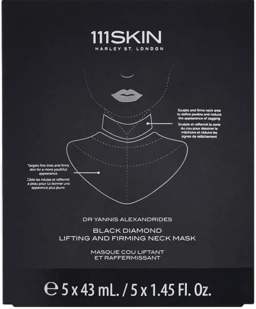 Black Diamond Lifting & Firming Neck Mask Box|111Skin