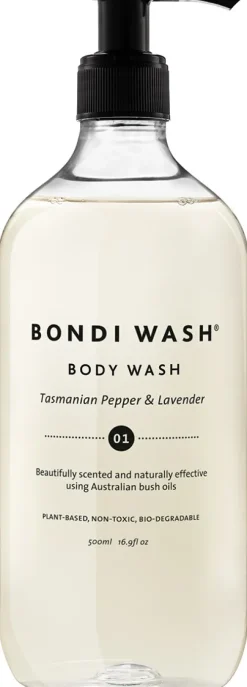 Body Wash Tasmanian Pepper & Lavender|Bondi Wash Hot