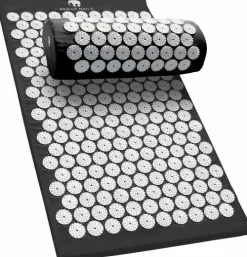 BON Set - Black Mat+Pillow|Bed of Nails Online