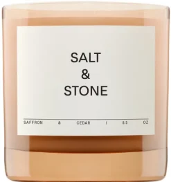 Candle - Safron & Cedar|SALT & STONE