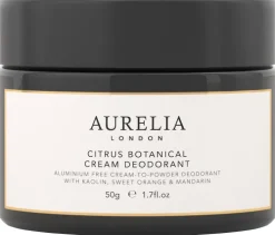 Citrus Botanical Cream Deodorant|Aurelia London Best
