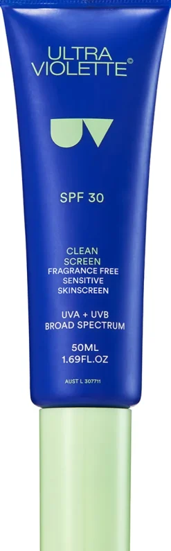 Clean Screen Fragrance Free Weightless Sensitive Skinscreen SPF30|ULTRA VIOLETTE Sale