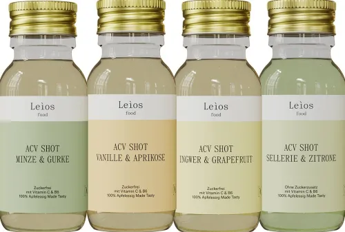 14-Day Set ACV Shots|Leios Food Sale