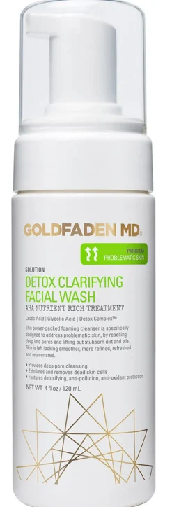 Detox Clarifying Facial Wash - AHA Nutrient Rich Treatment|Goldfaden MD Hot