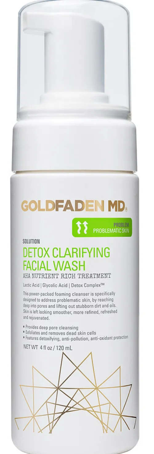 Detox Clarifying Facial Wash - AHA Nutrient Rich Treatment|Goldfaden MD Hot
