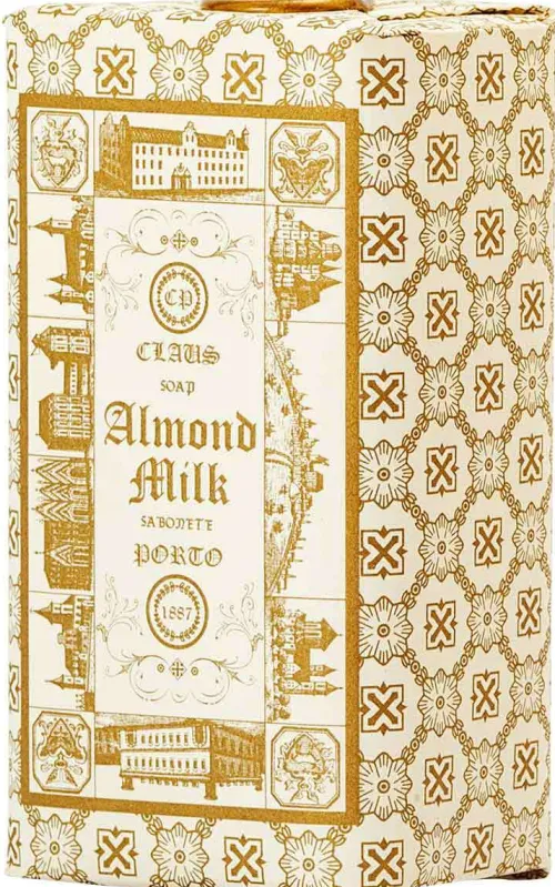Double Almond Milk Wax Sealed Soap|Claus Porto Outlet