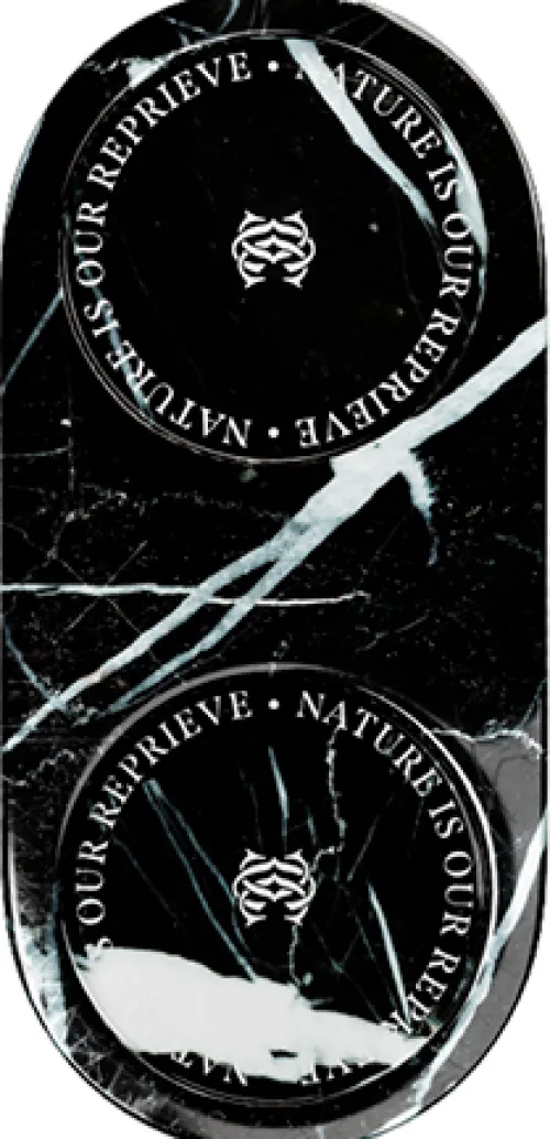 Double Black Marble Tray|COMMUNE Discount