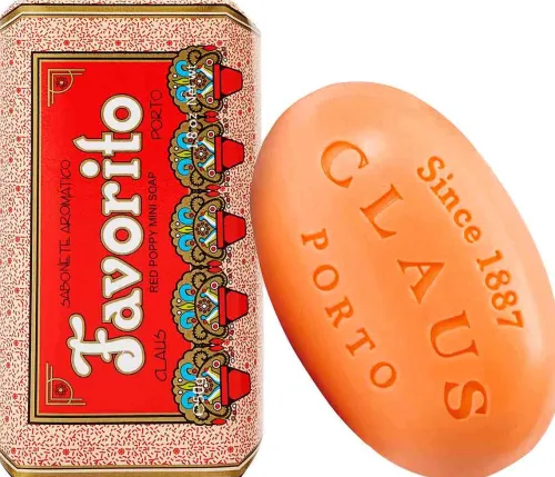 Favorito Red Poppy Mini Soap|Claus Porto Hot