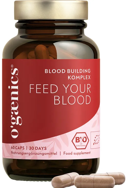Feed Your Blood - Blood Building Komplex|Ogaenics New