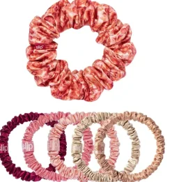 Flora Scrunchie Set|Slip Online