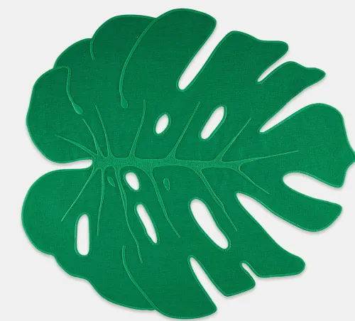 FLORIDA PLACEMAT - EMERALD GREEN|AQUAZZURA CASA Outlet