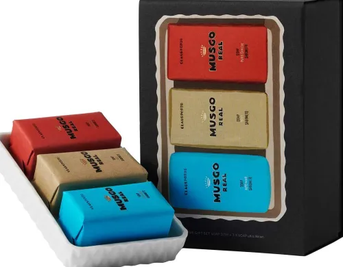 Gift Set Soap Dish & Musgo Real Mini Soaps|Claus Porto Sale