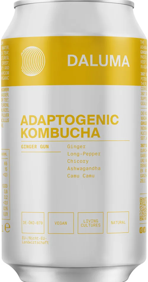 Ginger Gun Adaptogenic Kombucha|DALUMA Online