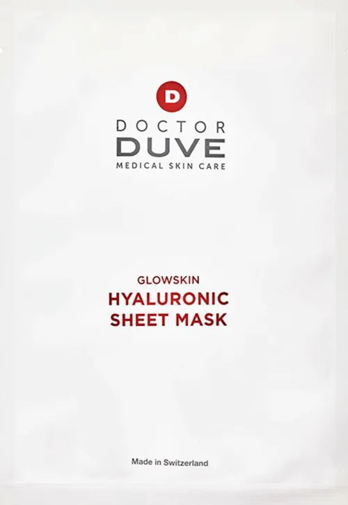 Glowskin Hyaluronic Sheet Mask|Dr. Duve Medical Clearance