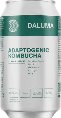Glow-up Greens Adaptogenic Kombucha|DALUMA Sale