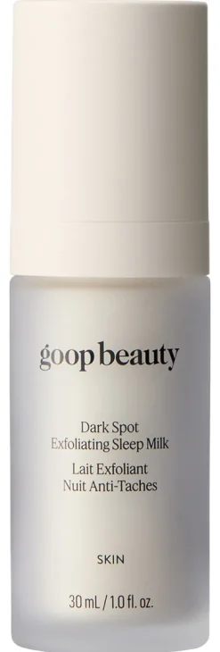 glow Dark Spot Exfoliating Sleep Milk|goop Hot