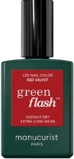 Green Flash RED VELVET|Manucurist Hot