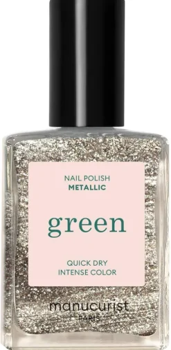 Green Nail Lacque METALLIC|Manucurist New