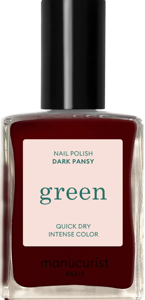 Green Nail Lacquer DARK PANSY|Manucurist Online