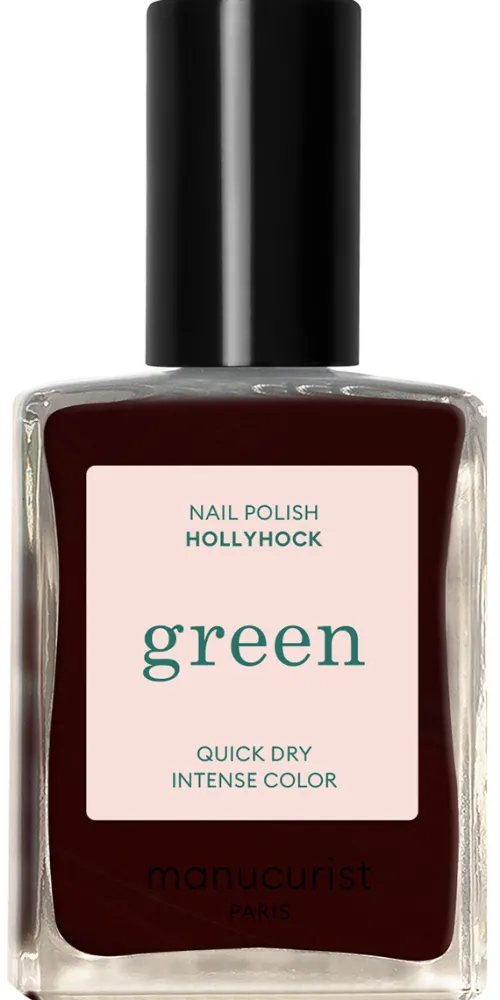 Green Nail Lacquer HOLLYHOCK|Manucurist New