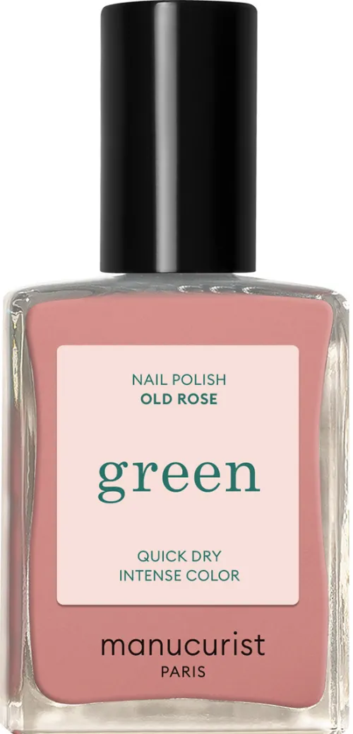 Green Nail Lacquer Old Rose|Manucurist