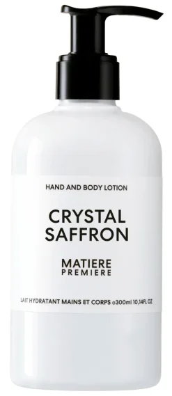Hand and body lotion Crystal Saffron|MATIERE PREMIERE Best