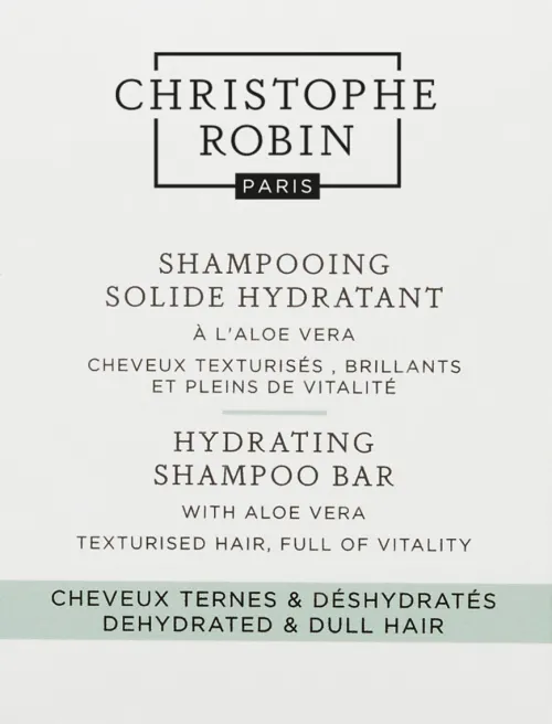 Hydrating Shampoo Bar With Aloe Vera|Christophe Robin Outlet