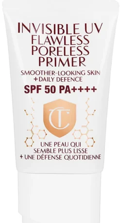 INVISIBLE UV FLAWLESS PORELESS PRIMER SPF 50|CHARLOTTE TILBURY New