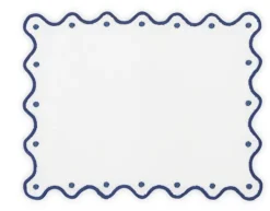 JAIPUR COCKTAIL NAPKIN - BLUE AND WHITE|AQUAZZURA CASA