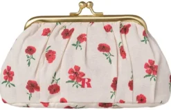 Le Pochon Fleurette Sauvage Écru|Les Filles en Rouje Outlet