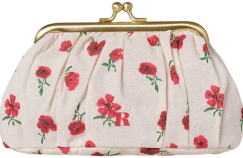 Le Pochon Fleurette Sauvage Écru|Les Filles en Rouje Outlet