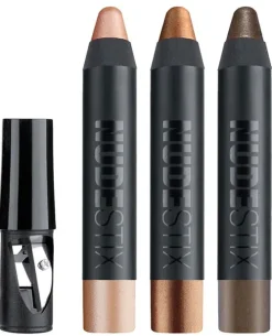 Mini Nude Metallic Eye 3PC Kit|Nudestix Outlet