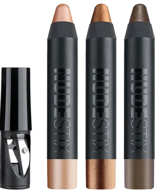 Mini Nude Metallic Eye 3PC Kit|Nudestix Outlet