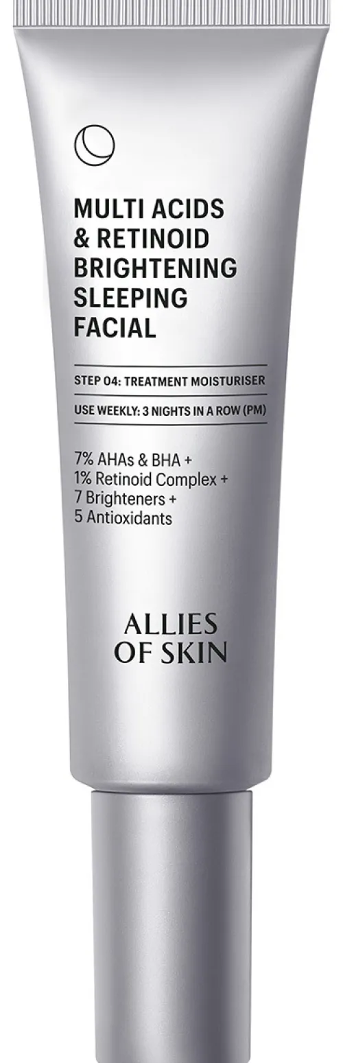 Multi Acids & Retinoid Brightening Sleeping Facial|Allies Of Skin Hot