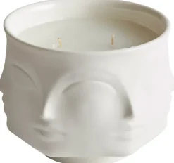 MUSE BLANC CERAMIC CANDLE|Jonathan Adler Discount