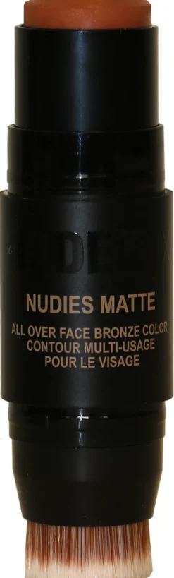 Nudies Matte All Over Bronze Face Color|Nudestix Hot