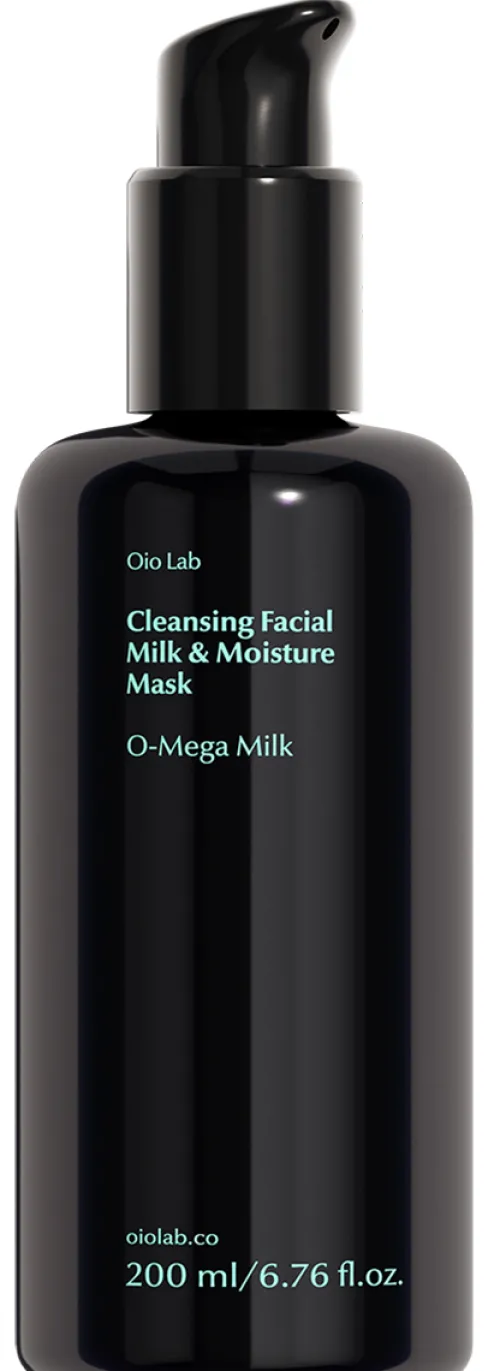 O-MEGA MILK Cleansing Facial Milk & Moisture Mask|Oio Lab Outlet