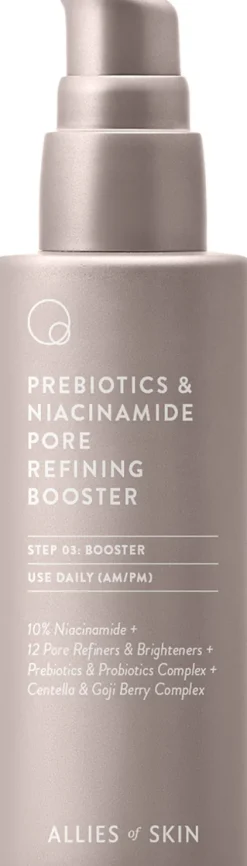 Prebiotics & Niacinamide Pore Refining Booster|Allies Of Skin Best
