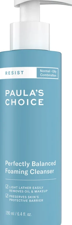 Resist Perfectly Balanced Foaming Cleanser|Paula's Choice Online
