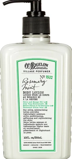 Rosemary Mint Body Lotion|C.O. Bigelow