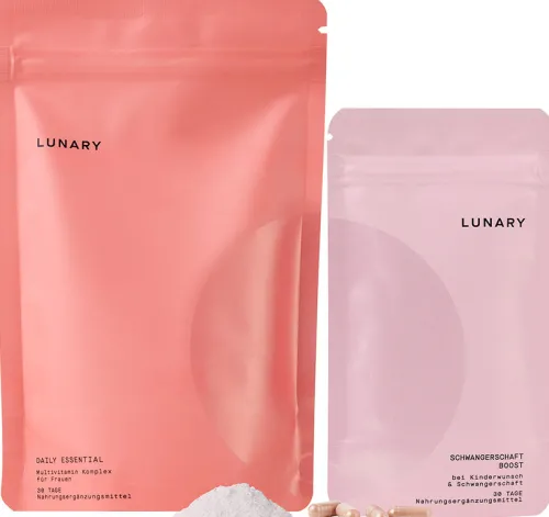 Set Daily Essential plus Schwangerschaft Boost|LUNARY Sale