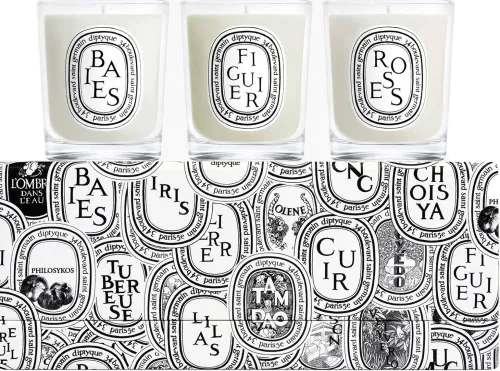 Set of 3 Mini Candles|Diptyque Hot