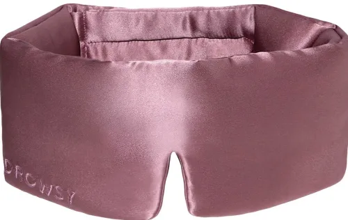 Silk Sleep Mask - Damask Rose|Drowsy Online