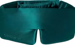 Silk Sleep Mask - Green Sapphire|Drowsy Clearance