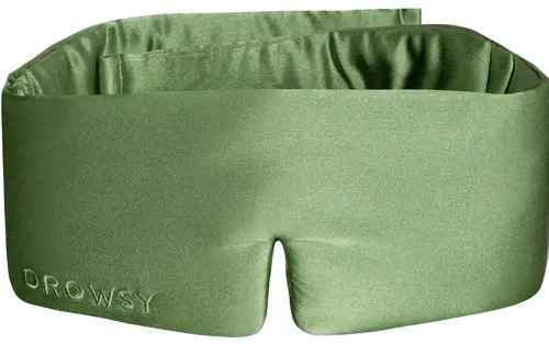 Silk Sleep Mask - Pistachio Green|Drowsy New