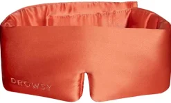 Silk Sleep Mask - Summer Coral|Drowsy Outlet